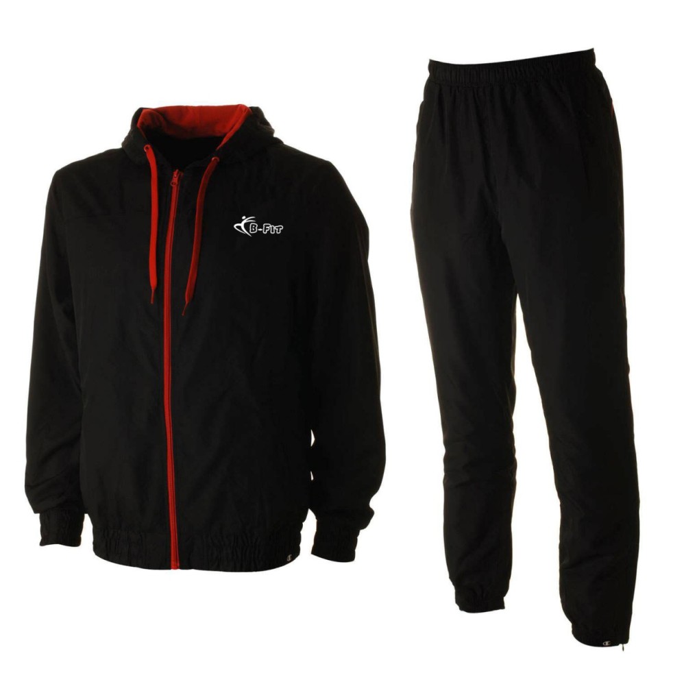 Mens Hooded Warm-Up Jogging Suits