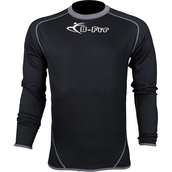 New Design Black Color, Full Sleeve Compression Top. Material Spandex/Nylon. Can be supplied in various color options.